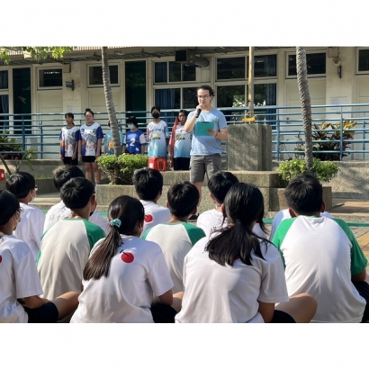 Loren對全校師生發表回饋